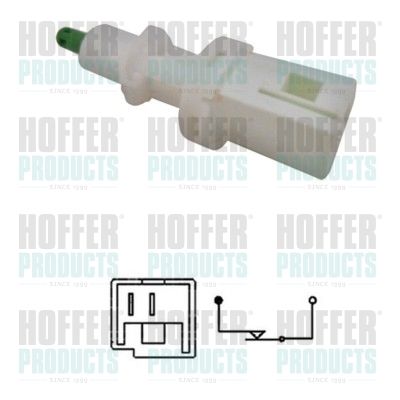HOFFER 3500011 Выключатель стоп-сигнала  для FIAT DUCATO (Фиат Дукато)