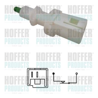 Выключатель фонаря сигнала торможения HOFFER 3500011 для FIAT BRAVA