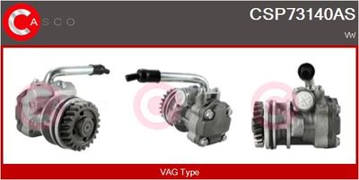 CASCO Hydraulikpumpe, Lenkung Brand New HQ (CSP73140AS)