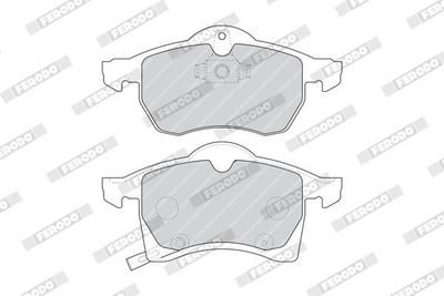 BREMSBELAGSATZ SCHEIBENBREMSE FERODO FDB1295 1