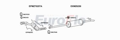 Układ wydechowy EUROFLO MZSPR21D9163B