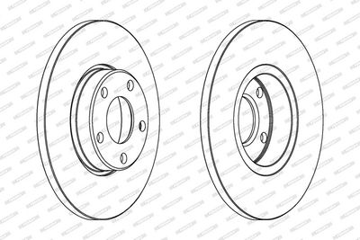 DISC FRANA FERODO DDF324C 1