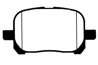 Комплект тормозных колодок, дисковый тормоз RAICAM RA.0811.0 для TOYOTA NOAH/VOXY