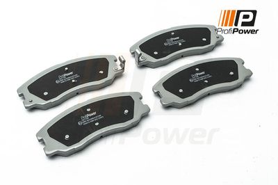Комплект тормозных колодок, дисковый тормоз ProfiPower 1B1109 для CHEVROLET CAPTIVA