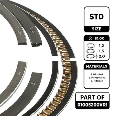 SET SEGMENTI PISTON ET ENGINETEAM R1005200VR1 1