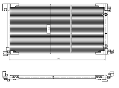 Конденсатор, кондиционер WILMINK GROUP WG2160706 для TOYOTA PRIUS