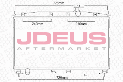 KüHLER MOTORKüHLUNG JDEUS 054M27