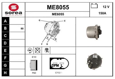 GENERATOR SNRA ME8055