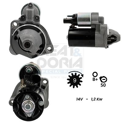 Startér MEAT & DORIA 5010379G
