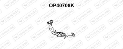 Катализатор VENEPORTE OP40708K для OPEL FRONTERA