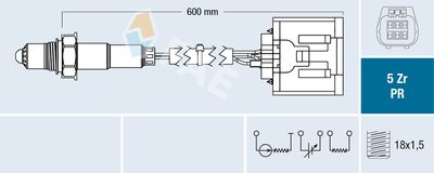 SONDA LAMBDA FAE 75089