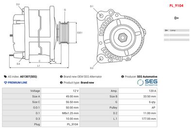 GENERATOR / ALTERNATOR