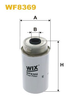 Fuel Filter WIX FILTERS WF8369