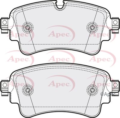 Brake Pad Set APEC PAD2095