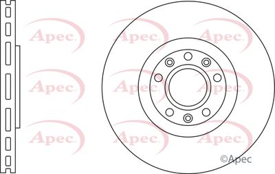 Brake Disc APEC DSK2836