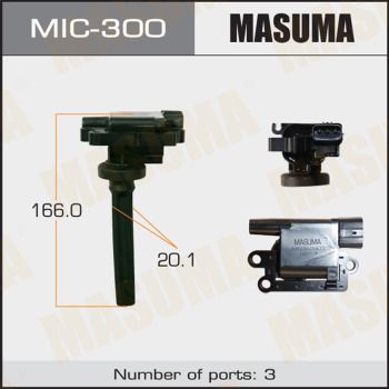 Катушка зажигания MASUMA MIC-300 для MITSUBISHI COLT