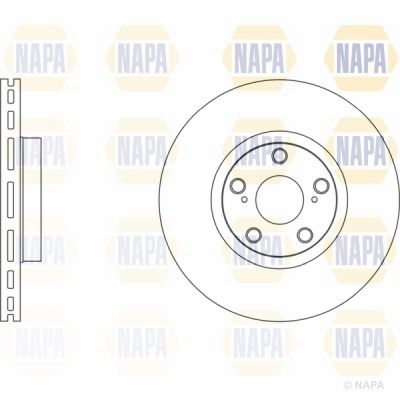 Brake Disc NAPA NBD5120