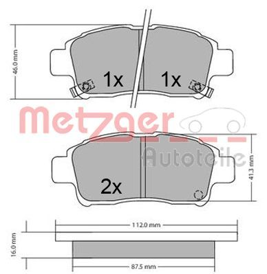 SET PLACUTE FRANA FRANA DISC