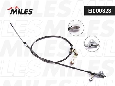 Тросик, cтояночный тормоз MILES EI000323 для CITROËN C1