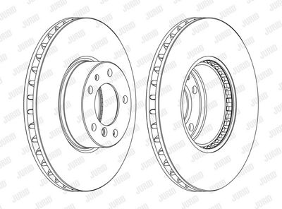 BREMSSCHEIBE JURID 561553JC 1