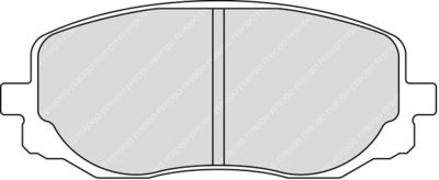 BREMSBELAGSATZ SCHEIBENBREMSE