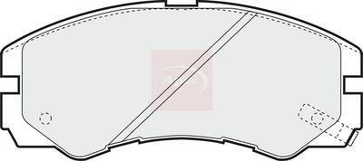 APEC Brake Pad Set, disc brake PAD797
