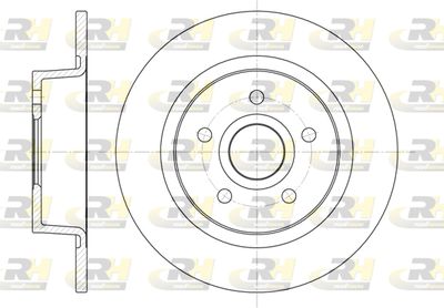 ROADHOUSE 6863.00 Тормозные диски для FORD TRANSIT CONNECT V408 Автофургон / микроавтобус 1.5 TDCi ROADHOUSE 6863.00 Тормозные диски для FORD TRANSIT CONNECT V408 Автофургон / микроавтобус 1.5 TDCi