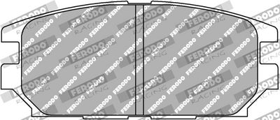 Jarrupalasarja (4kpl), levyjarru FERODO RACING FCP1280H