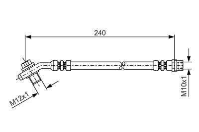 Brake Hose 1 987 476 332