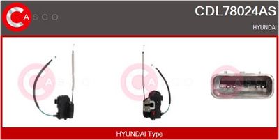 INCUIETOARE USA CASCO CDL78024AS