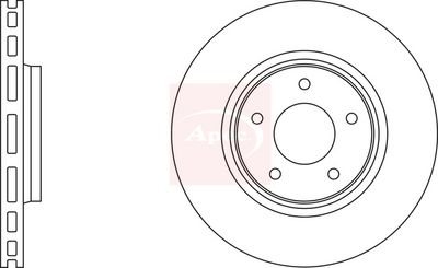 APEC Brake Disc DSK2170