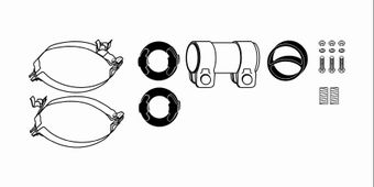 SET MONTARE SISTEM DE ESAPAMENT