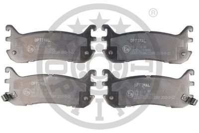 OPTIMAL 12328 Тормозные колодки и сигнализаторы  для MAZDA 323 F V (BA) 1.5 16V