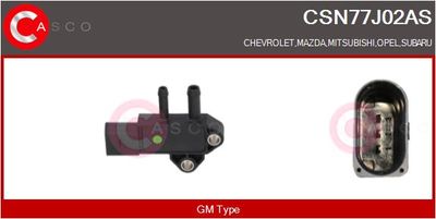 SENZOR PRESIUNE GAZE EVACUARE