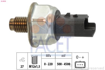SENZOR PRESIUNE COMBUSTIBIL