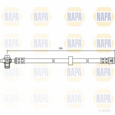 Brake Hose NAPA NBH1082