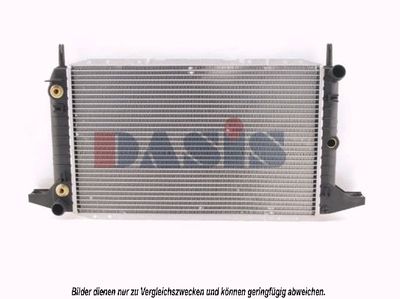 AKS DASIS 091080N Радиатор охлаждения двигателя  для FORD COURIER (Форд Коуриер)