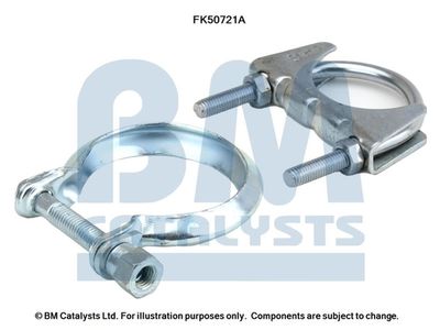 Zestaw montażowy, rura wydechowa BM CATALYSTS FK50721
