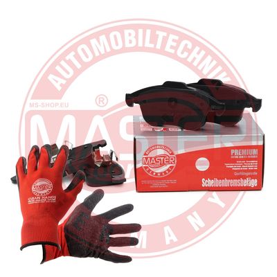 Zestaw klocków hamulcowych, hamulce tarczowe MASTER-SPORT GERMANY 13046072492N-SET-MSP