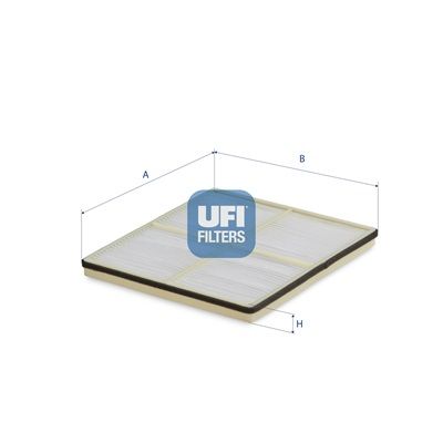 Cabinefilter (205x188x17mm, patroon) past: CASE IH 130 C, 130 D, 160 D, 160 D LC, 180 C, 180 D, 210 C, 250 C, 250 D, 300 D, 350 C, 350 D, 370 D, 490 D, 500 D, 750 D  CATERPILLAR 312E, 312EL, 320E