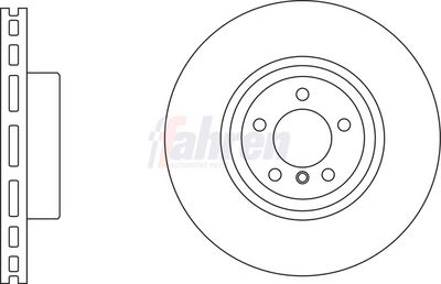 Fahren Brake Disc FBD6933