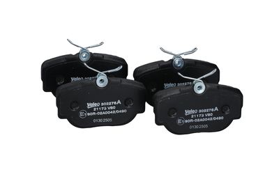 BREMSBELAGSATZ SCHEIBENBREMSE VALEO 302276A 25