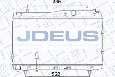 RADIATOR RACIRE MOTOR JDEUS 065M16