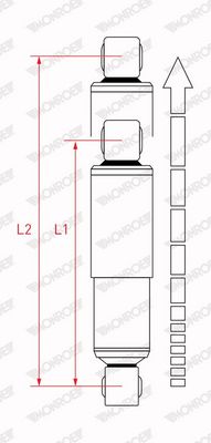 AMORTIZOR MONROE V2131 1