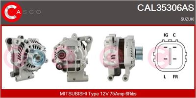 CASCO CAL35306AS Генератор  для SUZUKI (Сузуки)