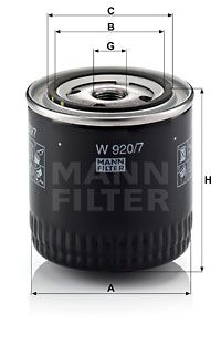 MANN-FILTER Ölfilter