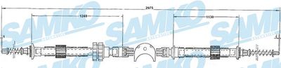 Тросик, cтояночный тормоз SAMKO C0145B для FORD ORION