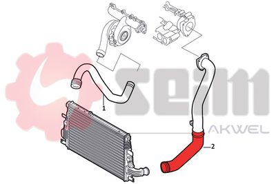 SEIM 982037 Турбина  для ALFA ROMEO 159 (939_) 1.9 JTDM 16V (939AXF1B, 939AXC1B)