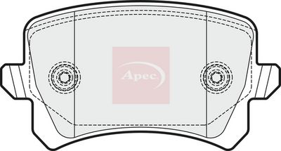 APEC Brake Pad Set, disc brake PAD1654