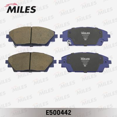 Комплект тормозных колодок, дисковый тормоз MILES E500442 для MAZDA CX-3